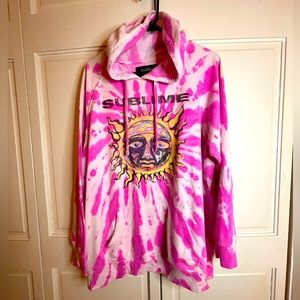 Sublime tie dye hoodie
